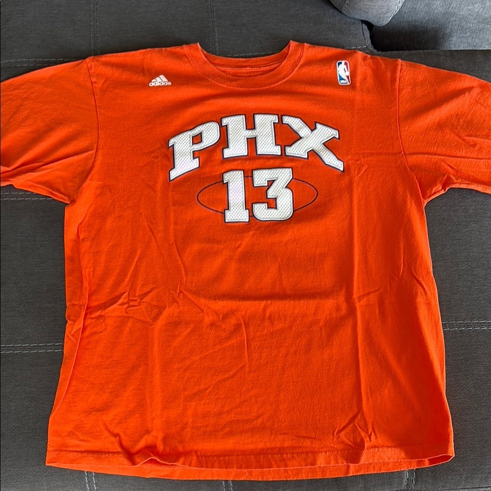 Vintage STEVE NASH PHOENIX SUNS #13 ADIDAS T-shirt Men's SZ L